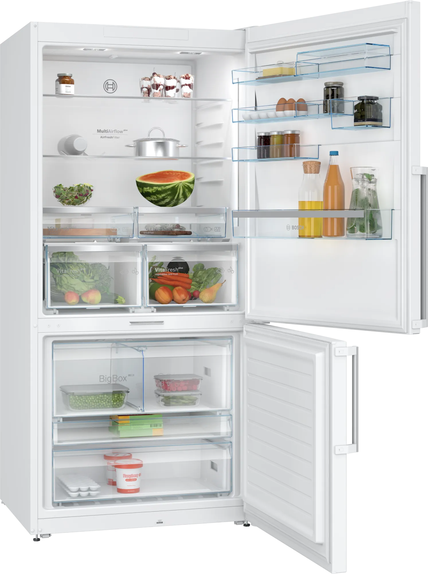 Bosch KGP86FWC0N Kombi No Frost Buzdolabı