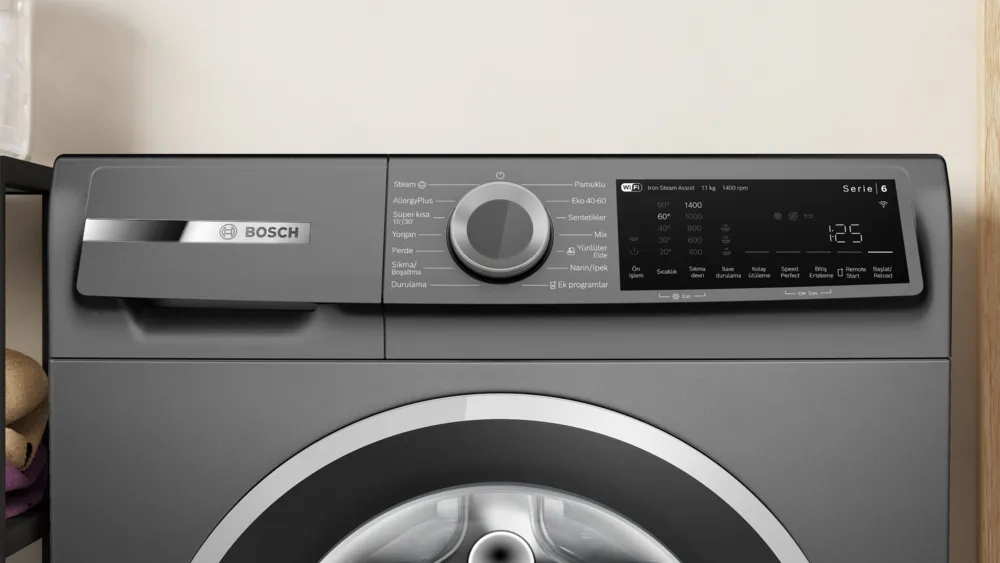 Bosch WGK264ZRTR 1400 Devir 11 kg Çamaşır Makinesi