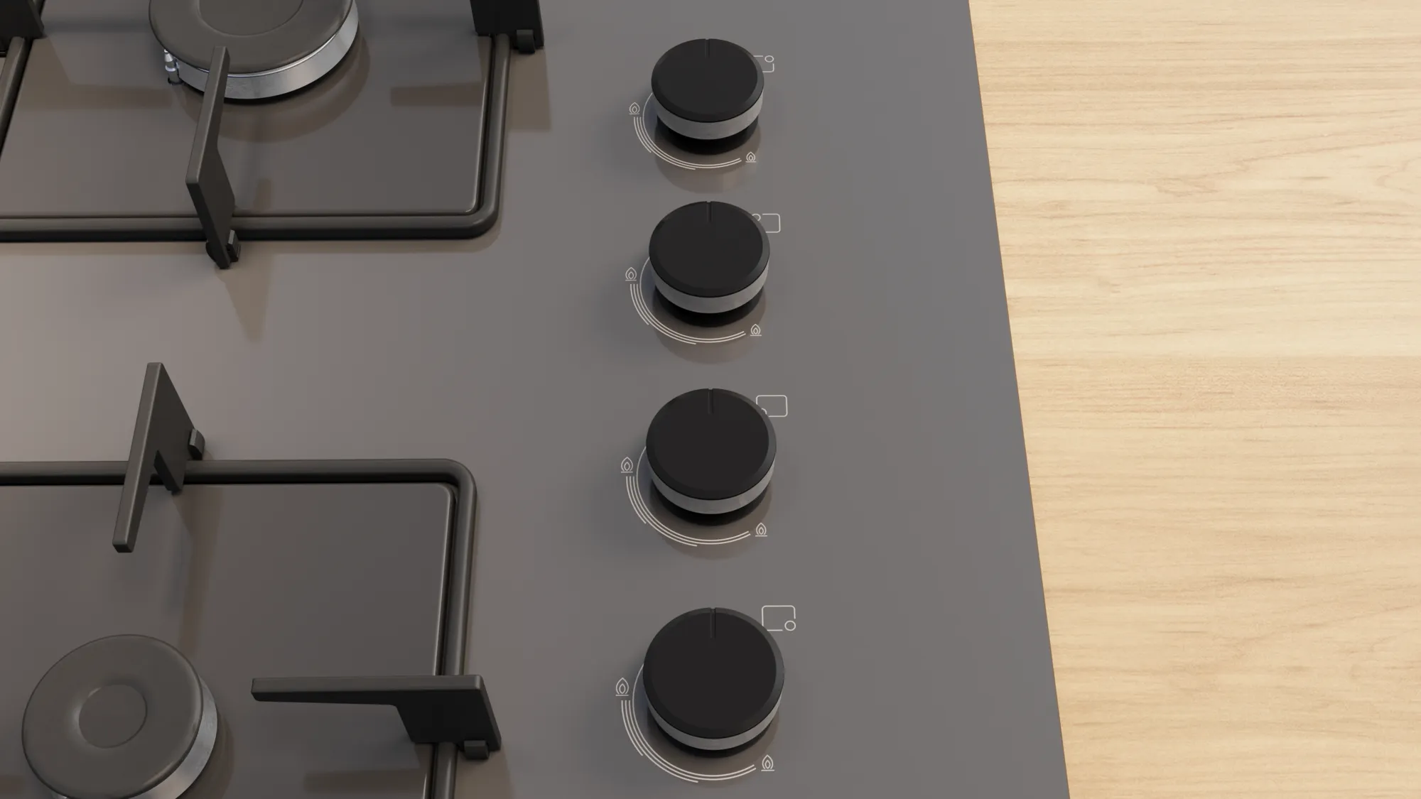 Bosch POH7C9P30O Wok Gözlü Ankastre Ocak