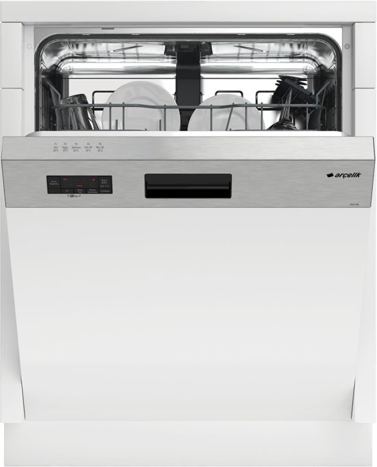 Arçelik 9252 MI 5 Programlı Yarı Ankastre Bulaşık Makinesi