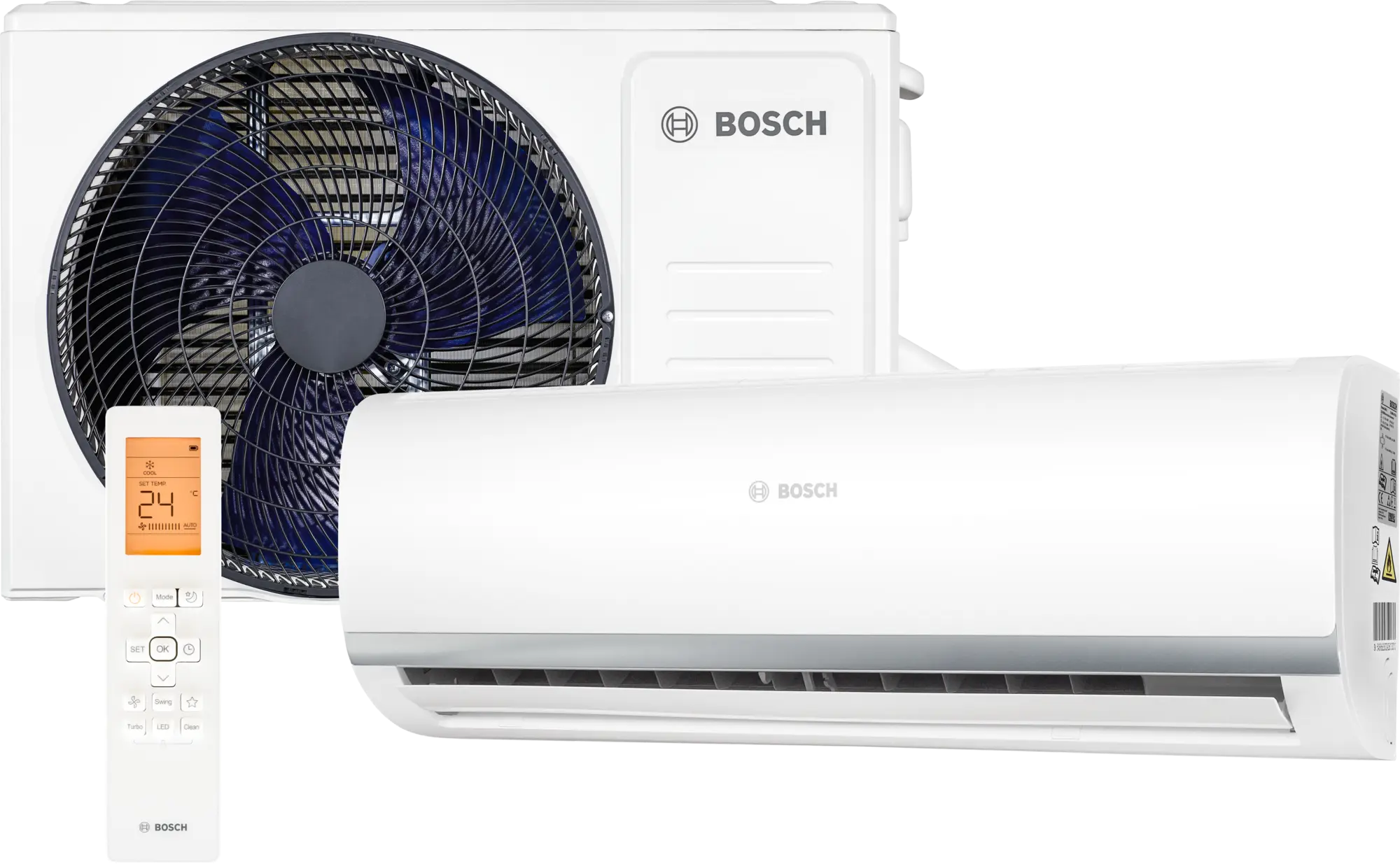 Bosch Climate 2001 CL2001U W 35 E A++ 12000 BTU Inverter Duvar Tipi Klima