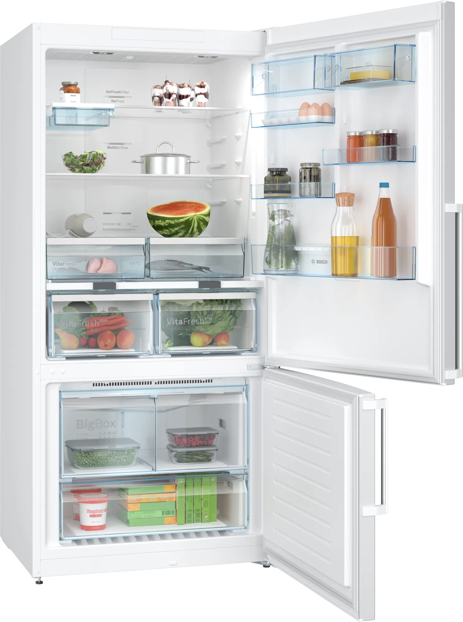 Bosch KGN86CWE0N Kombi No Frost Buzdolabı