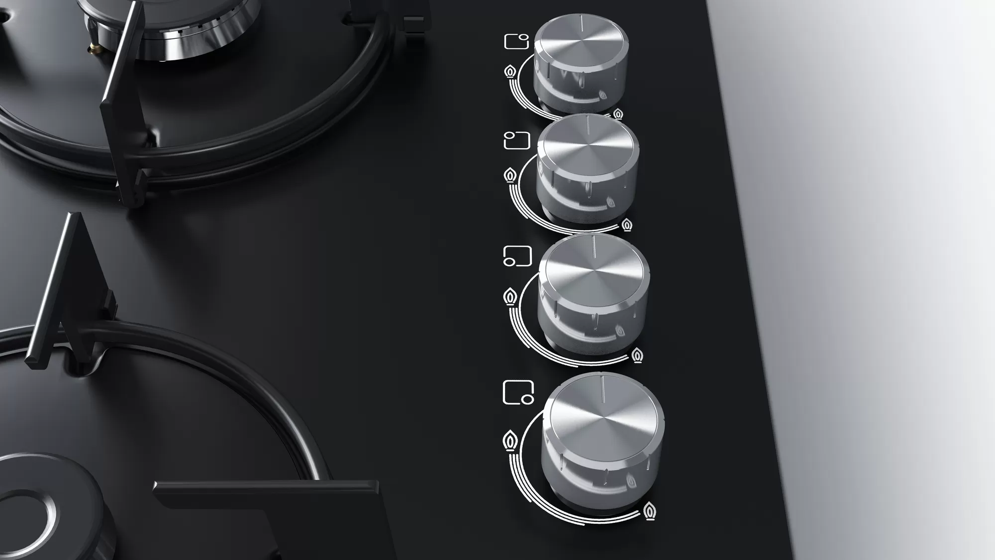 Bosch POP6C6O10O Doğalgazlı Cam Ankastre Ocak