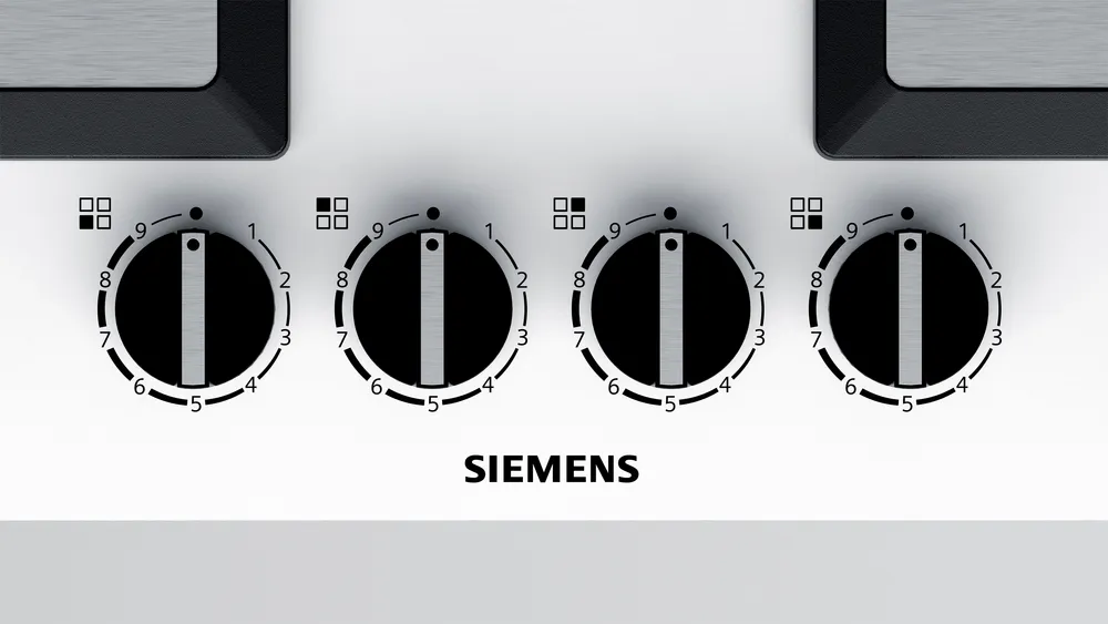 Siemens EP6A2PB20O Doğalgazlı Beyaz Cam Ankastre Ocak