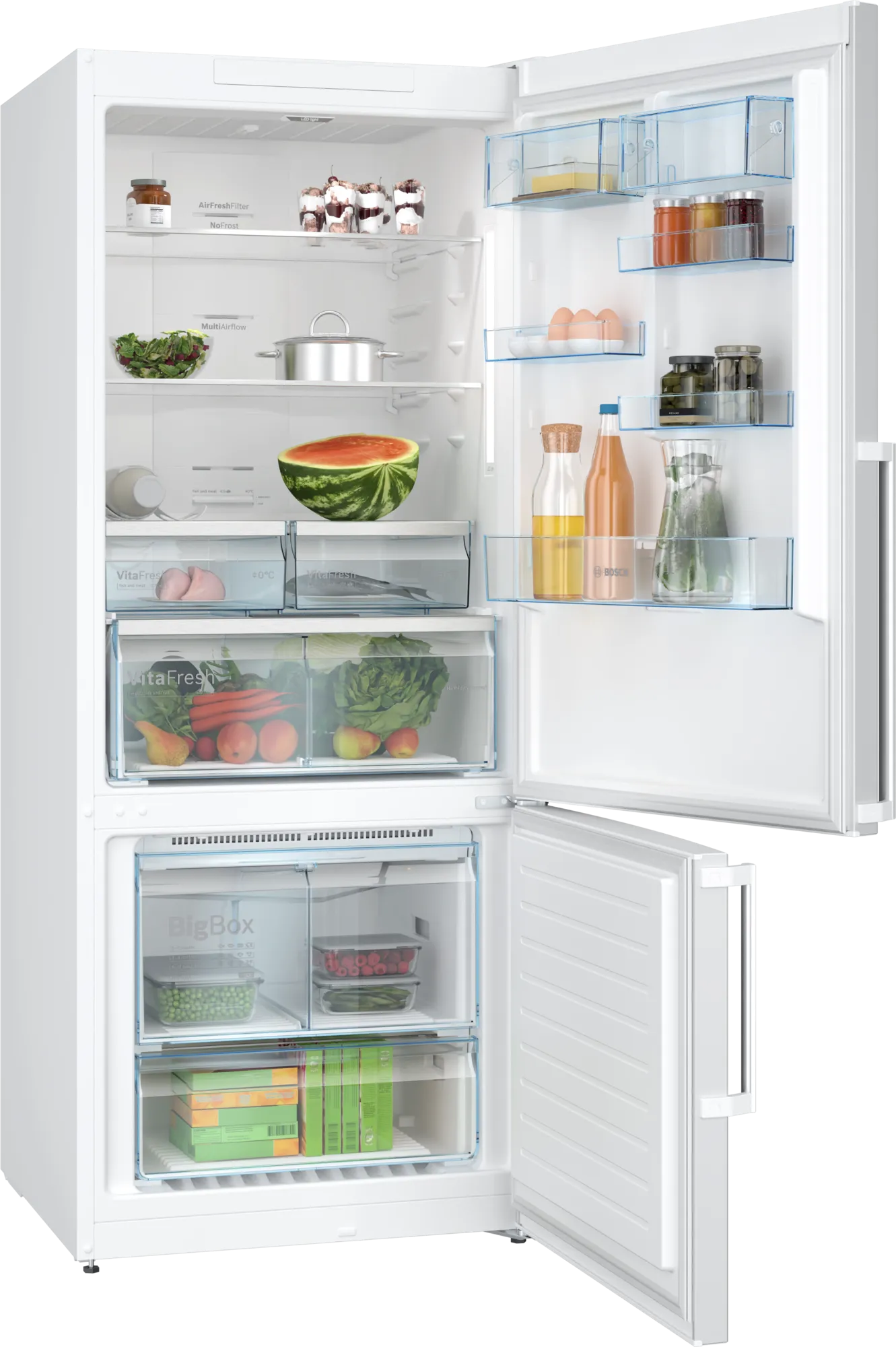 Bosch KGN76CWE0N Kombi No Frost Buzdolabı