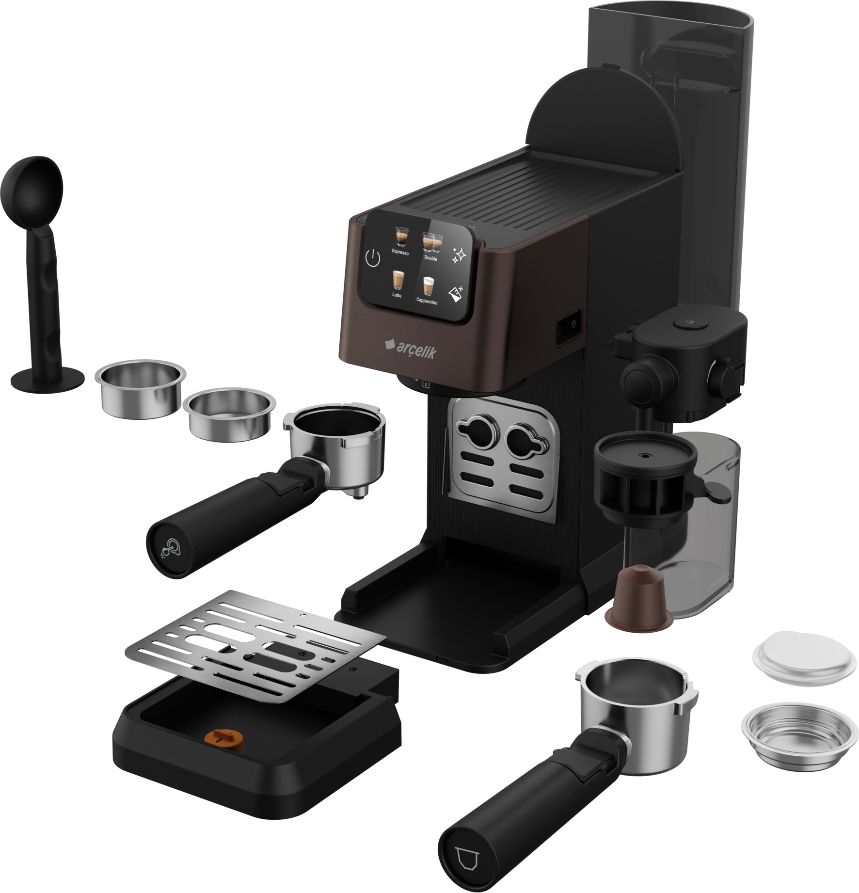 Arçelik Imperium Barista EM 6450 Yarı Otomatik Espresso Makinesi