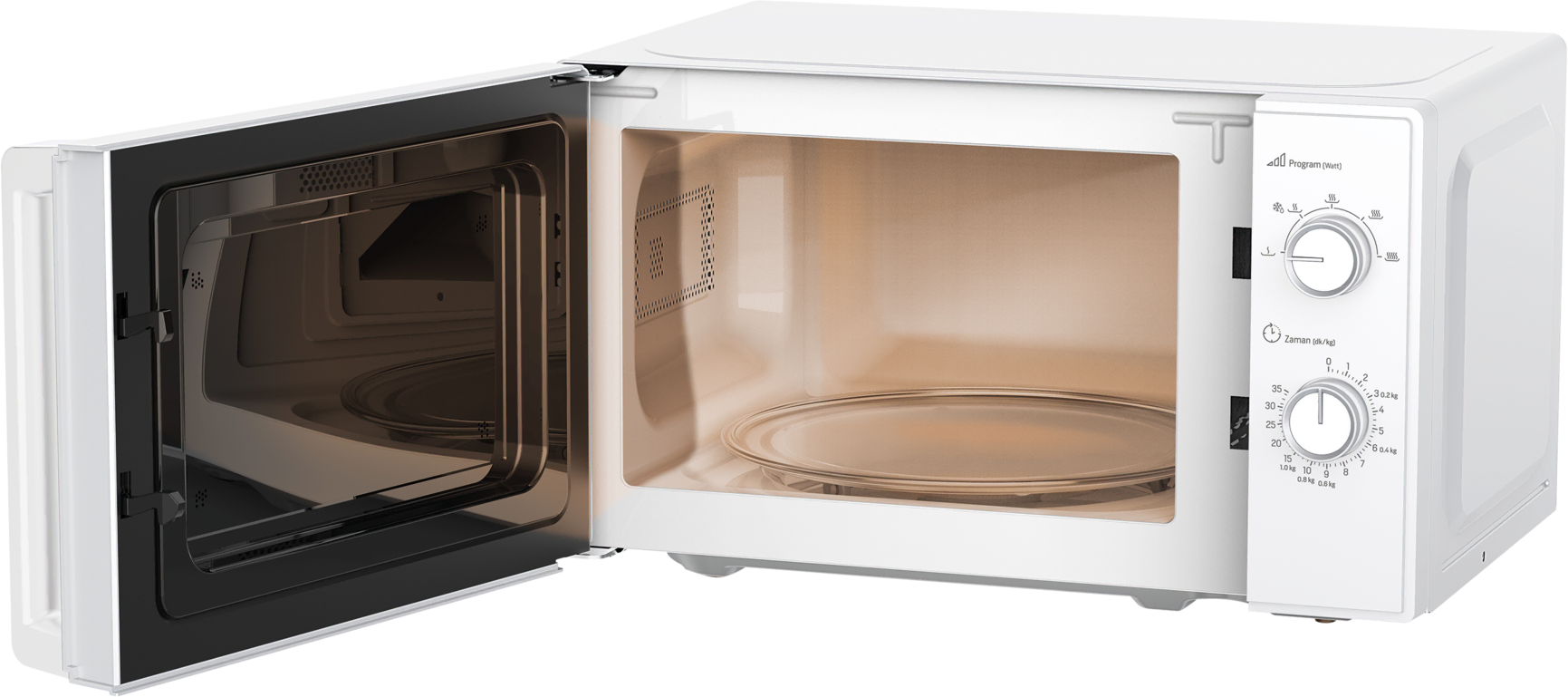 Arçelik MD 201 B Beyaz 20 lt Mikrodalga Fırı