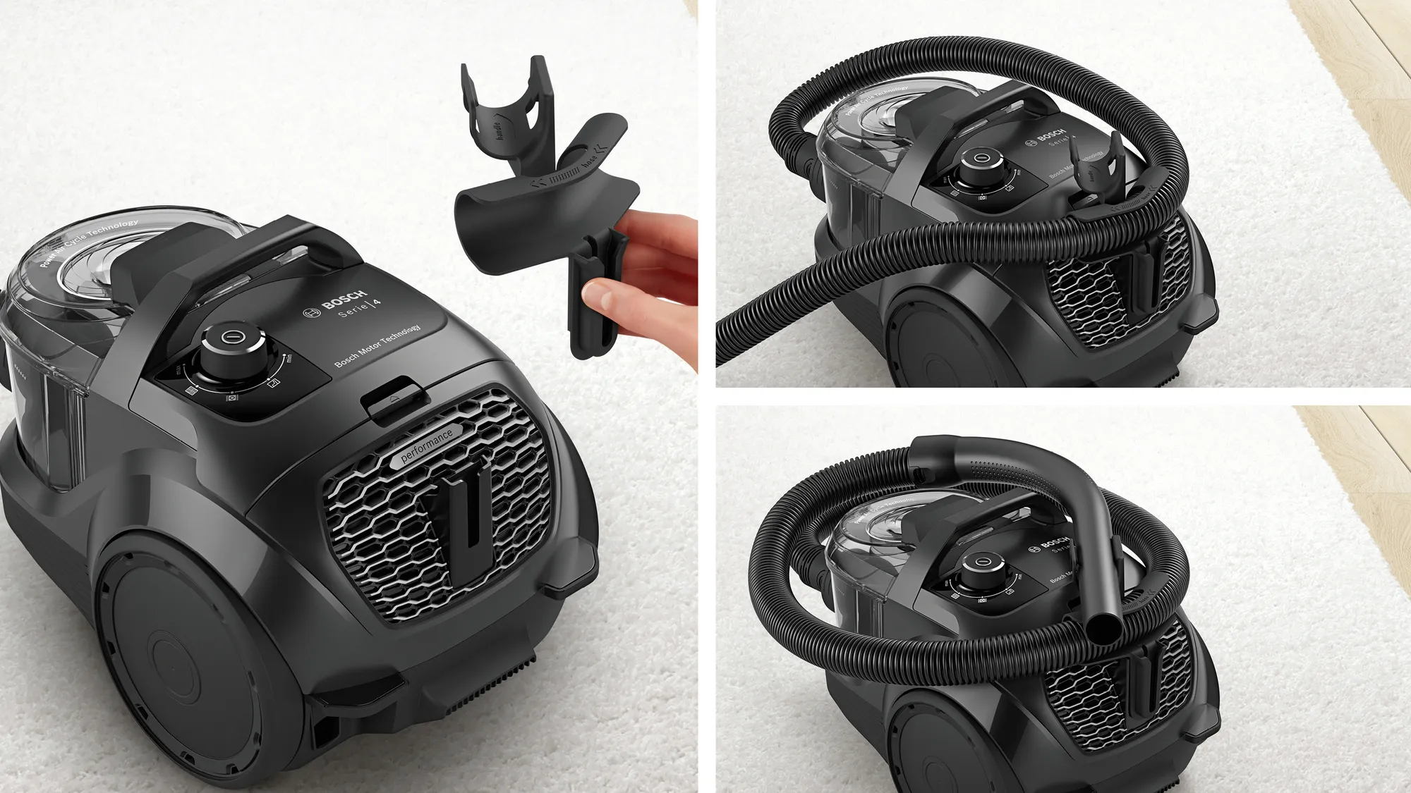 Bosch BGC21X300 550 W Toz Torbasız Süpürge